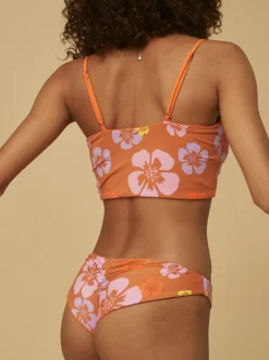 Roxy Bikini Tops*Surf.Kind.Kate. - Tank Bikini Top For Women Sunburn Positivity Paradise