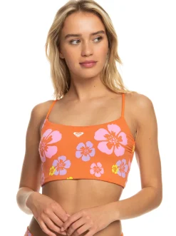 Roxy Bikini Tops*Surf.Kind.Kate. - Tank Bikini Top For Women Sunburn Positivity Paradise