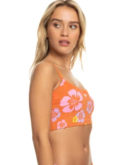 Roxy Bikini Tops*Surf.Kind.Kate. - Tank Bikini Top For Women Sunburn Positivity Paradise
