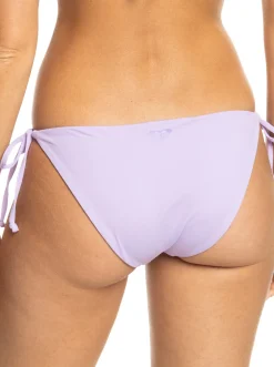 Roxy Bikini Bottoms*Surf.Kind.Kate. - Tie Side Bikini Bottoms For Women Purple Rose Surf Friends