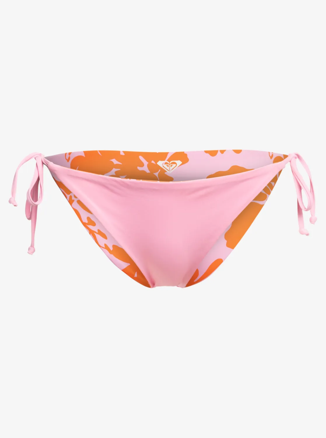 Roxy Bikini Bottoms*Surf.Kind.Kate. - Tie Side Bikini Bottoms For Women Pink Frosting My Kind Of Hibis