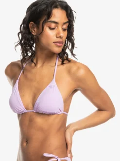 Roxy Bikini Tops*Surf.Kind.Kate. - Triangle Bikini Top For Women Purple Rose Surf Friends