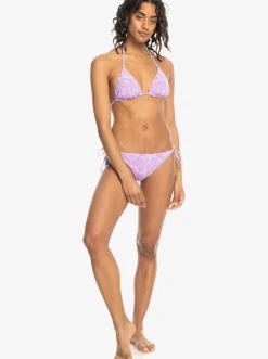 Roxy Bikini Tops*Surf.Kind.Kate. - Triangle Bikini Top For Women Purple Rose Surf Friends