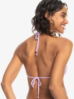 Roxy Bikini Tops*Surf.Kind.Kate. - Triangle Bikini Top For Women Purple Rose Surf Friends