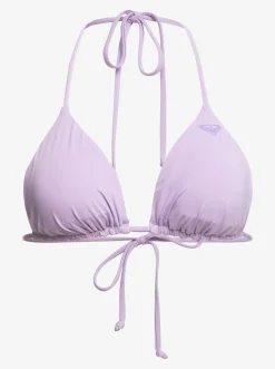Roxy Bikini Tops*Surf.Kind.Kate. - Triangle Bikini Top For Women Purple Rose Surf Friends