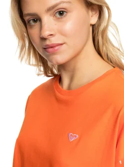Roxy T-Shirts & Tops*Surf.Kind.Kate. - T-Shirt For Women Vermillon
