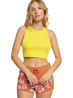 Roxy T-Shirts & Tops*Surf.Kind.Kate. - Vest Top For Women Yellow Plum