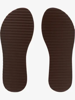 Roxy Slippers*Surf.Kind.Kate. Kallie - Sandals For Women Brown