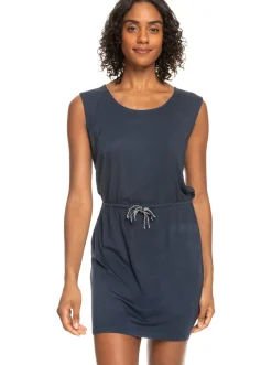 Roxy Jurken*Surfs Up - Jersey Jurk Voor Dames Mood Indigo