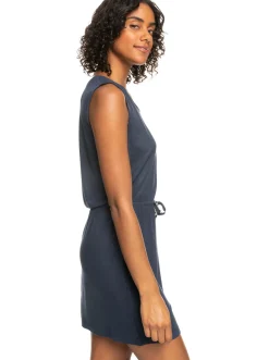 Roxy Jurken*Surfs Up - Jersey Jurk Voor Dames Mood Indigo