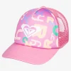 Roxy Accessoires*Sweet Emotion - Trucker Cap Voor Meisjes Cyclamen Lettrage
