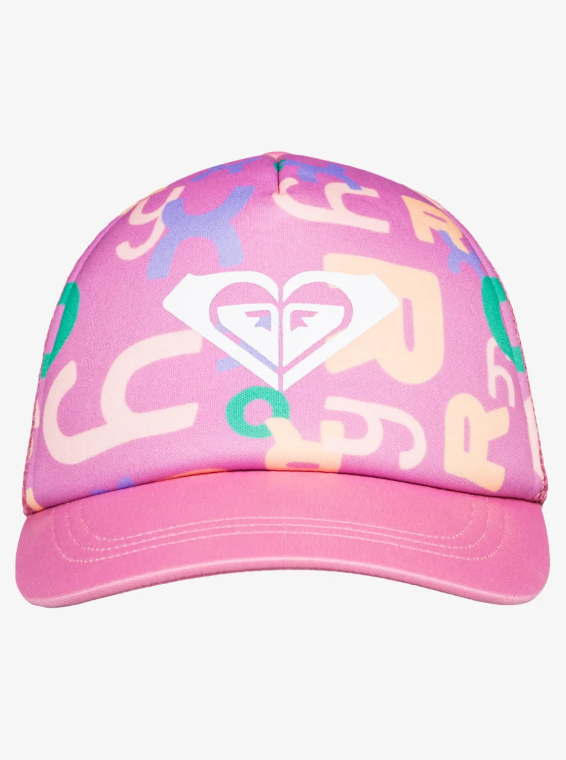 Roxy Accessoires*Sweet Emotion - Trucker Cap Voor Meisjes Cyclamen Lettrage