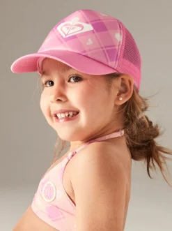 Roxy Accessoires*Sweet Emotion - Trucker Cap Voor Meisjes Cyclamen Playful Plaid