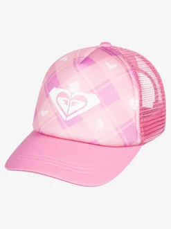 Roxy Accessoires*Sweet Emotion - Trucker Cap Voor Meisjes Cyclamen Playful Plaid