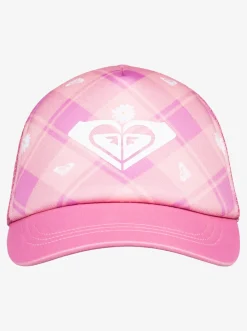 Roxy Accessoires*Sweet Emotion - Trucker Cap Voor Meisjes Cyclamen Playful Plaid