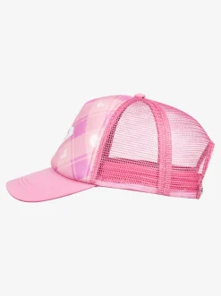 Roxy Accessoires*Sweet Emotion - Trucker Cap Voor Meisjes Cyclamen Playful Plaid