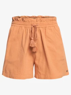 Roxy Shorts*Sweet Souvenir - Short Met Hoge Taille Voor Dames Cork