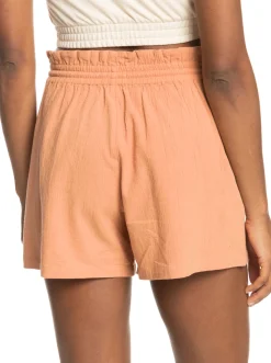 Roxy Shorts*Sweet Souvenir - Short Met Hoge Taille Voor Dames Cork