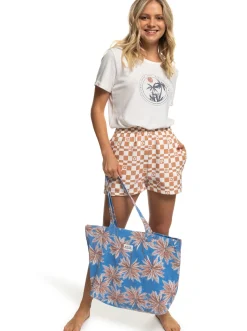 Roxy Handtassen*Sweeter Than Honey - Grote Draagtas Azure Blue Palm Island