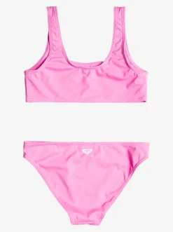 Roxy Swim*Swim For Days - Bralette Bikiniset Voor Meisjes 6-16 Cyclamen