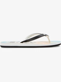 Roxy Slippers*Tahiti - Sandalen Voor Dames Black Print