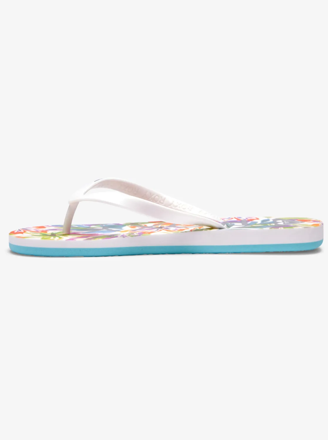 Roxy Slippers*Tahiti - Sandalen Voor Dames White/C Pink/Floral Print