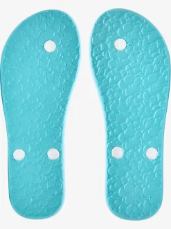 Roxy Slippers*Tahiti - Sandalen Voor Dames White/C Pink/Floral Print