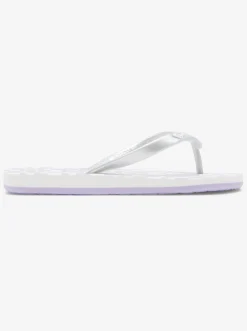 Roxy Schoenen*Tahiti - Sandalen Voor Meisjes White/Purple