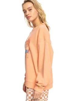 Roxy Sweatshirts & Hoodies*Take Your Place - Sweater Voor Dames Papaya Punch