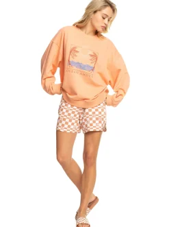 Roxy Sweatshirts & Hoodies*Take Your Place - Sweater Voor Dames Papaya Punch