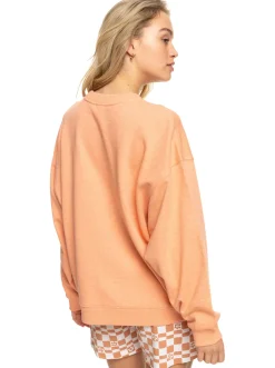 Roxy Sweatshirts & Hoodies*Take Your Place - Sweater Voor Dames Papaya Punch