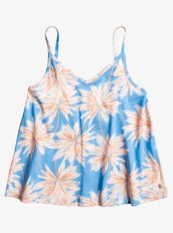 Roxy T-Shirts & Blouses*The Last Unicorn - Strappy Top Voor Meisjes 4-16 Azure Blue Palm Island Rg