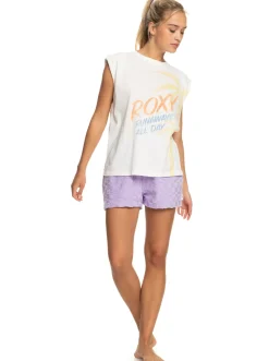 Roxy T-Shirts & Tops*The Smell Of The Sea - Mouwloos T-Shirt Voor Dames Snow White
