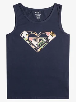 Roxy T-Shirts & Blouses*There Is Life - Vest Top Voor Meisjes 4-16 Mood Indigo