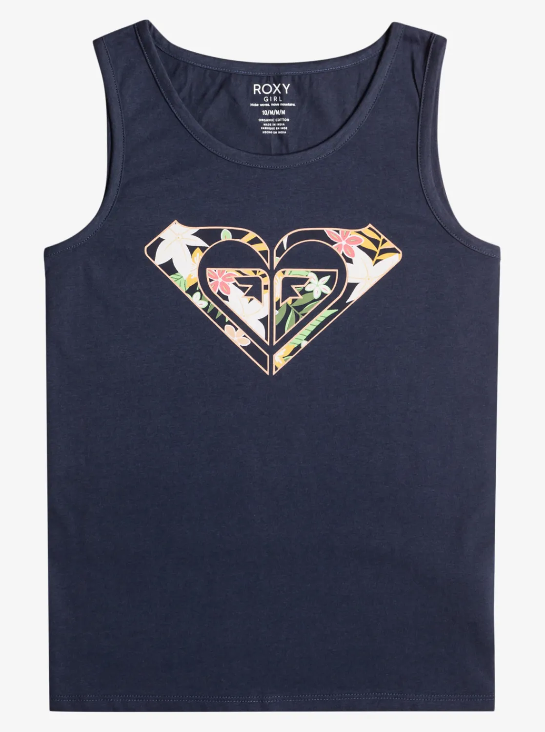 Roxy T-Shirts & Blouses*There Is Life - Vest Top Voor Meisjes 4-16 Mood Indigo