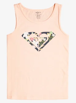 Roxy T-Shirts & Blouses*There Is Life - Vest Top Voor Meisjes 4-16 Tropical Peach