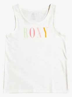 Roxy T-Shirts & Blouses*There Is Life - Vest Top Voor Meisjes 4-16 Snow White