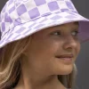 Roxy Accessoires*Tiny Honey - Bucket Hoed Voor Meisjes Purple Rose Flower Box