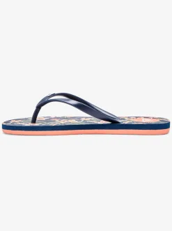 Roxy Slippers*To The Sea - Teenslippers Voor Dames Lt Navy/Pink