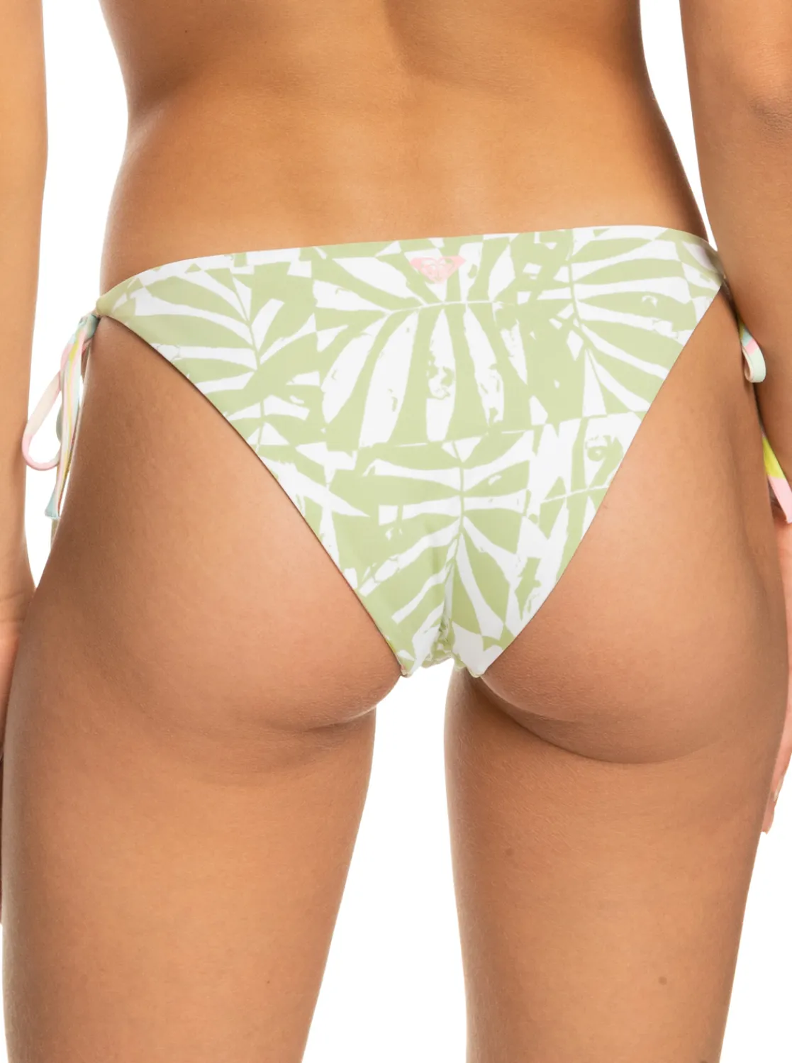 Roxy Bikini Bottoms*Tropics Hype - Cheeky Bikini Bottoms For Women Ambroisia Swirl Swim