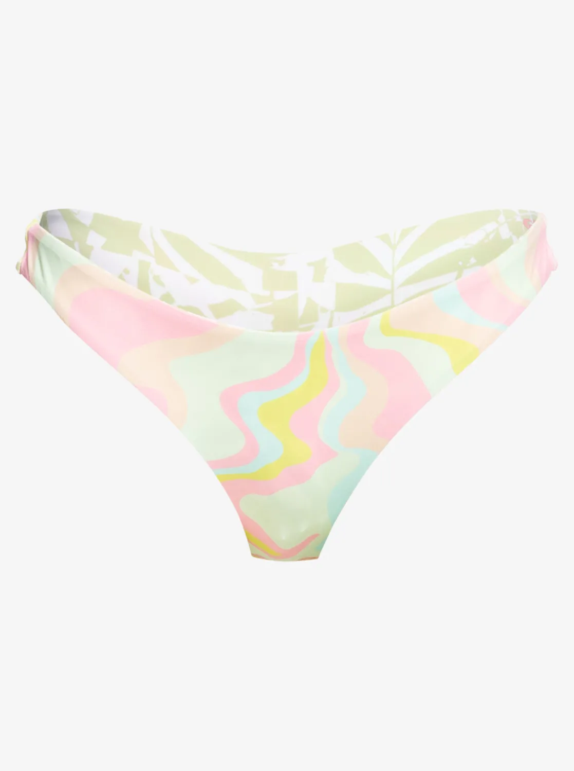Roxy Bikini Bottoms*Tropics Hype - Skimpy Bikini Bottoms For Women Ambroisia Swirl Swim