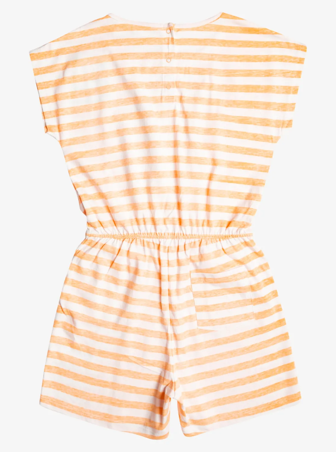 Roxy Jurken*Turn Up The Sun - Playsuit Voor Meisjes 4-16 Mock Orange Line Up Horizontal
