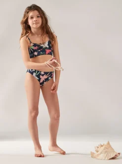 Roxy Swim*Vacay For Life - Crop Bikiniset Voor Meisjes 7-16 Mood Indigo Alma Swim