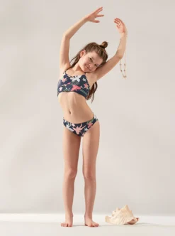 Roxy Swim*Vacay For Life - Crop Bikiniset Voor Meisjes 7-16 Mood Indigo Alma Swim