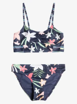 Roxy Swim*Vacay For Life - Crop Bikiniset Voor Meisjes 7-16 Mood Indigo Alma Swim