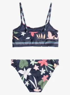 Roxy Swim*Vacay For Life - Crop Bikiniset Voor Meisjes 7-16 Mood Indigo Alma Swim