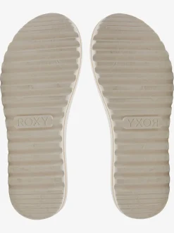 Roxy Sandalen*Veria - Leren Sandalen Voor Dames Tan