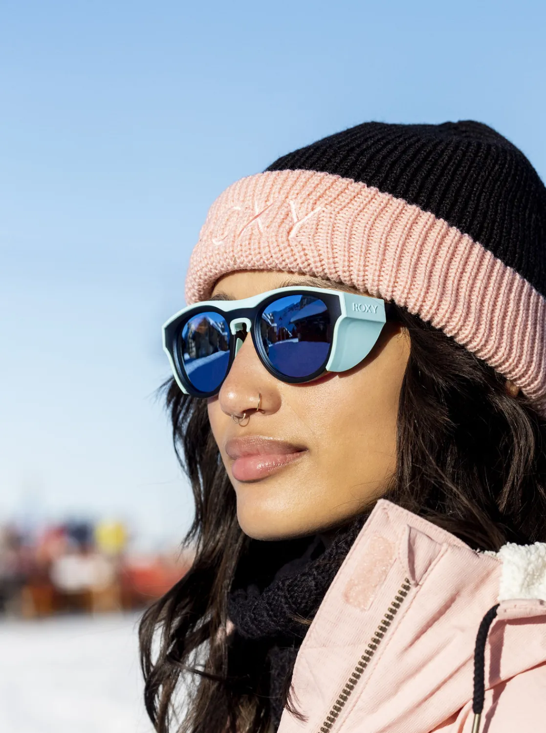 Roxy Zonnebrillen*Vertex - Zonnebril Voor Dames Navy/Flash Blue