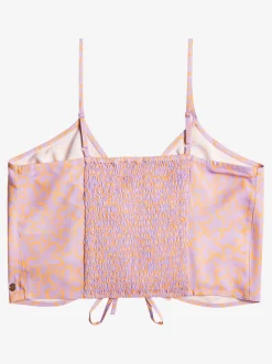 Roxy T-Shirts & Tops*Vibrant Light - Korte Strappy Top Voor Dames Mock Orange Hawaiianheat
