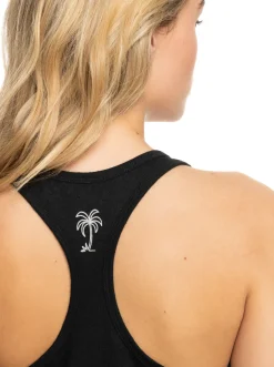 Roxy T-Shirts & Tops*View On The Sea - Top Met Racerback Voor Dames Anthracite